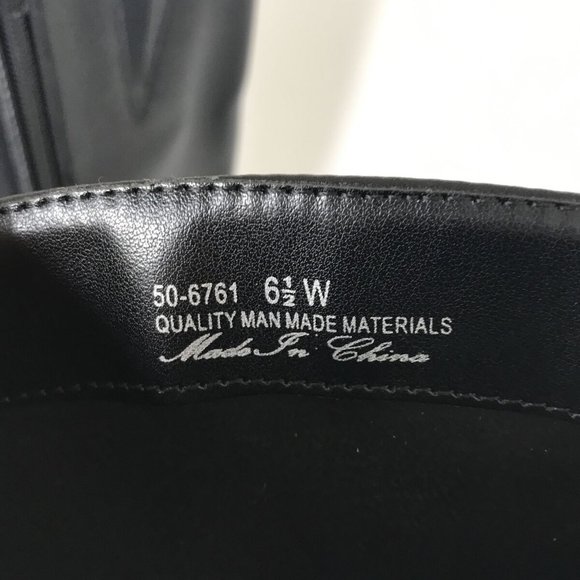 Bella Vita Kassidy II Black Boots Size 6.5M Chunky - Picture 11 of 12